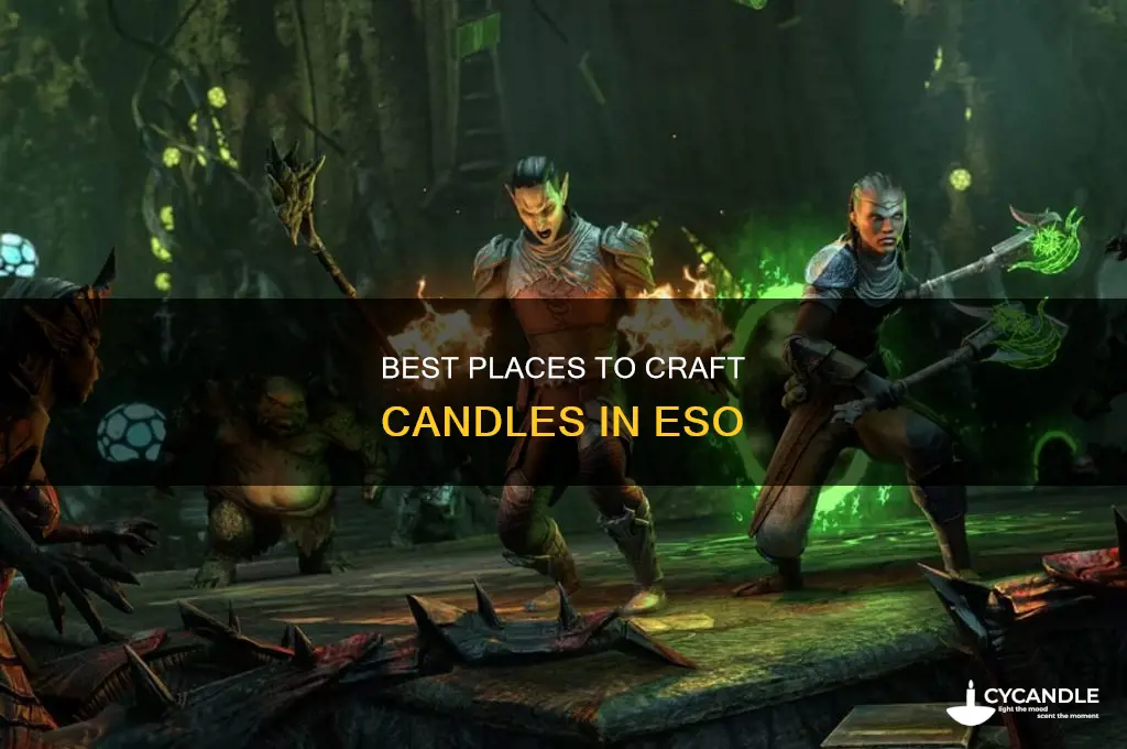 where to craft candles eso