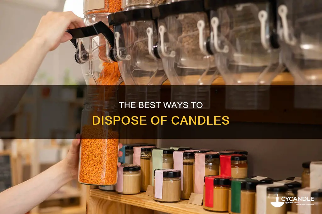 where to dispose of candles
