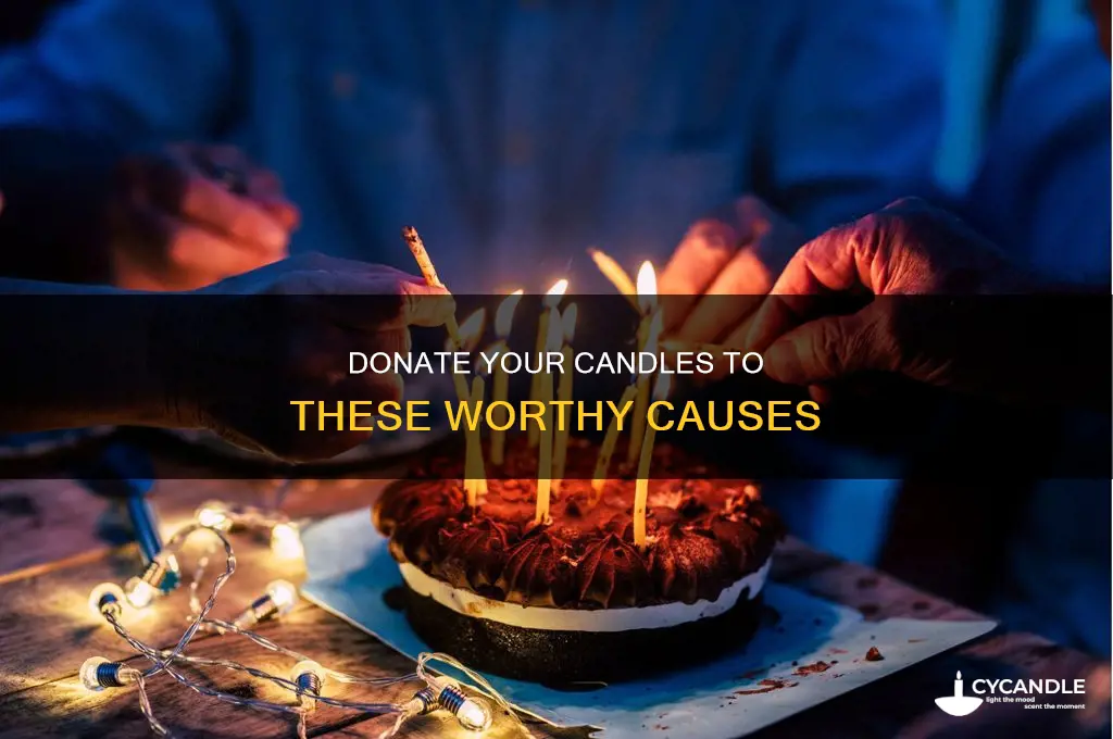 where to donate candles