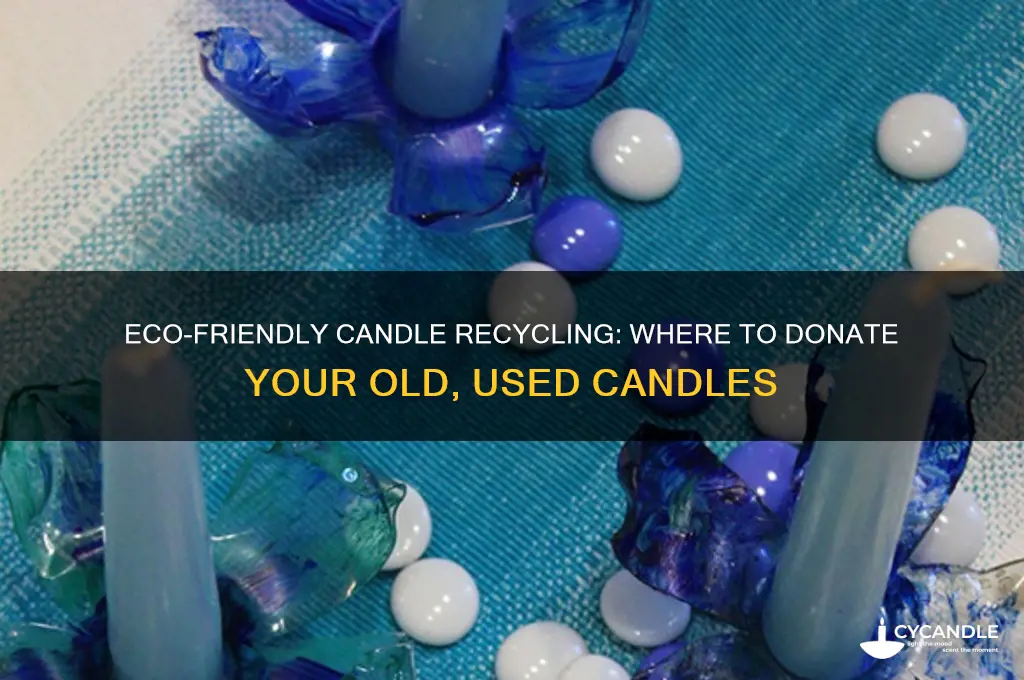 where to donate old and used candles