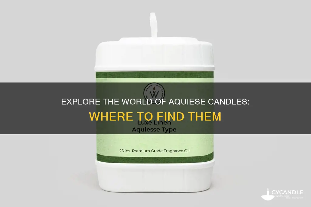 where to find aquiese candles