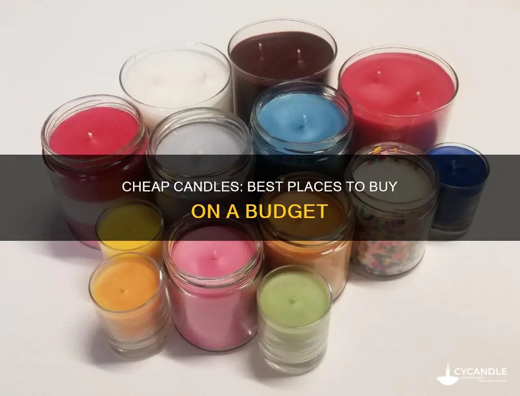 where to find cheap candles