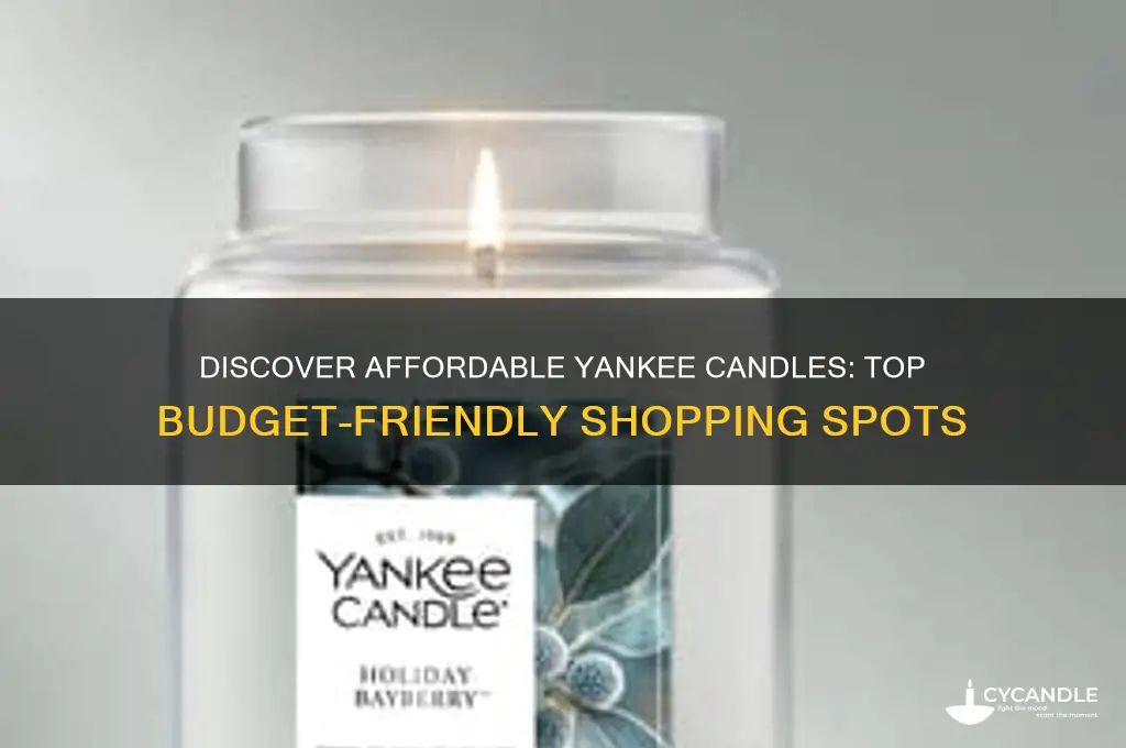 where to find cheap yankee candles