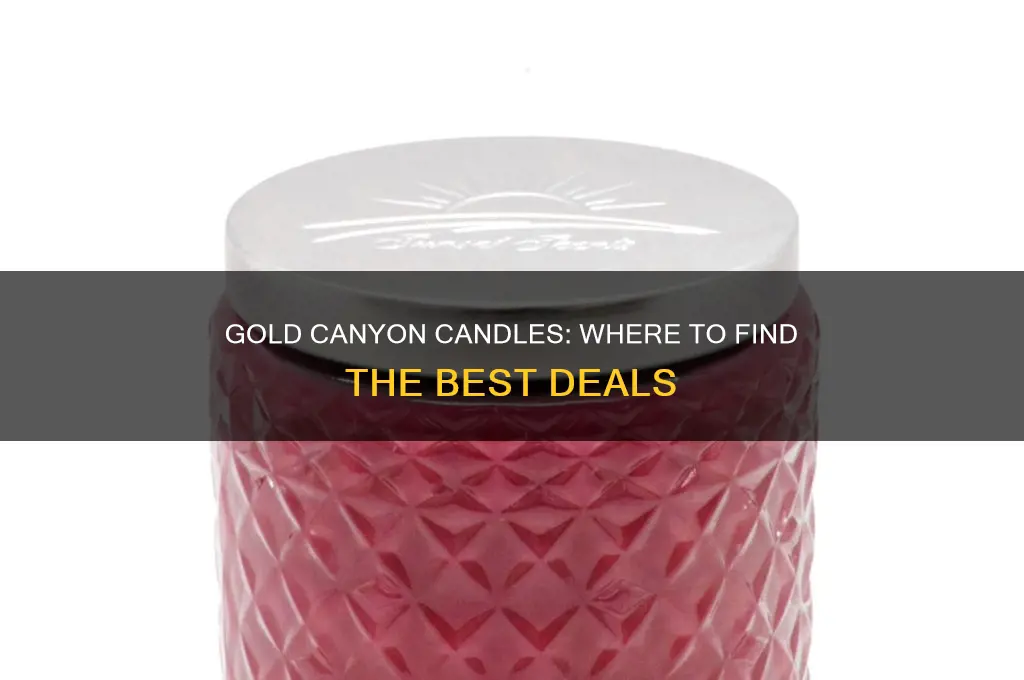 where to find gold canyon candles