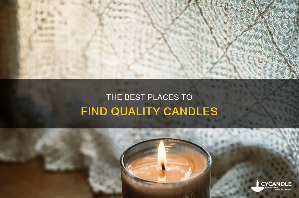 where to find good candles