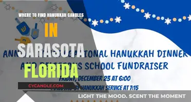 Hanukkah Candles: Sarasota, Florida Shopping Guide