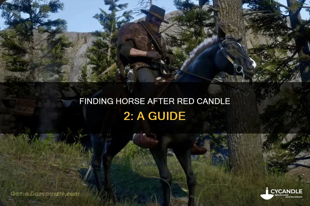 where to find horse after candle dead red 2