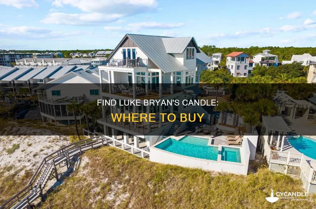 where to find luke bryan candle