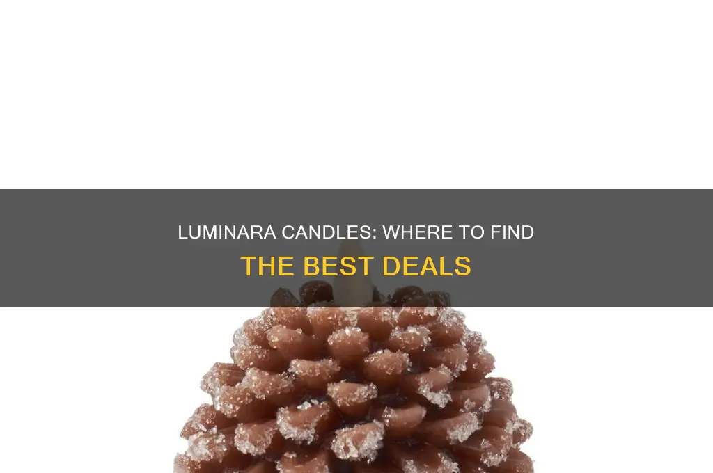where to find luminara candles
