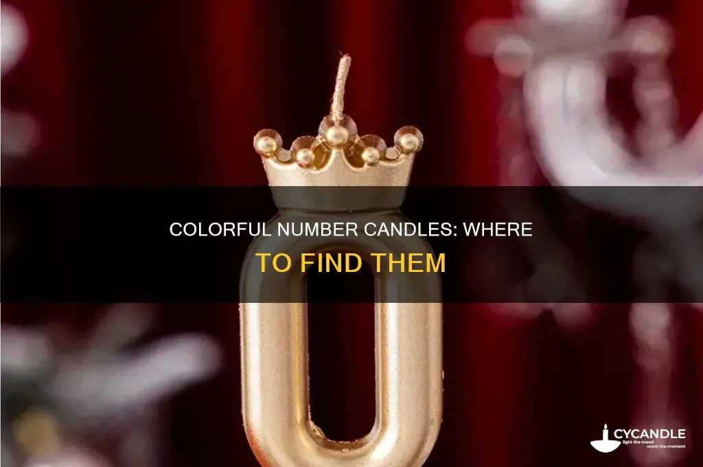 where to find number candles