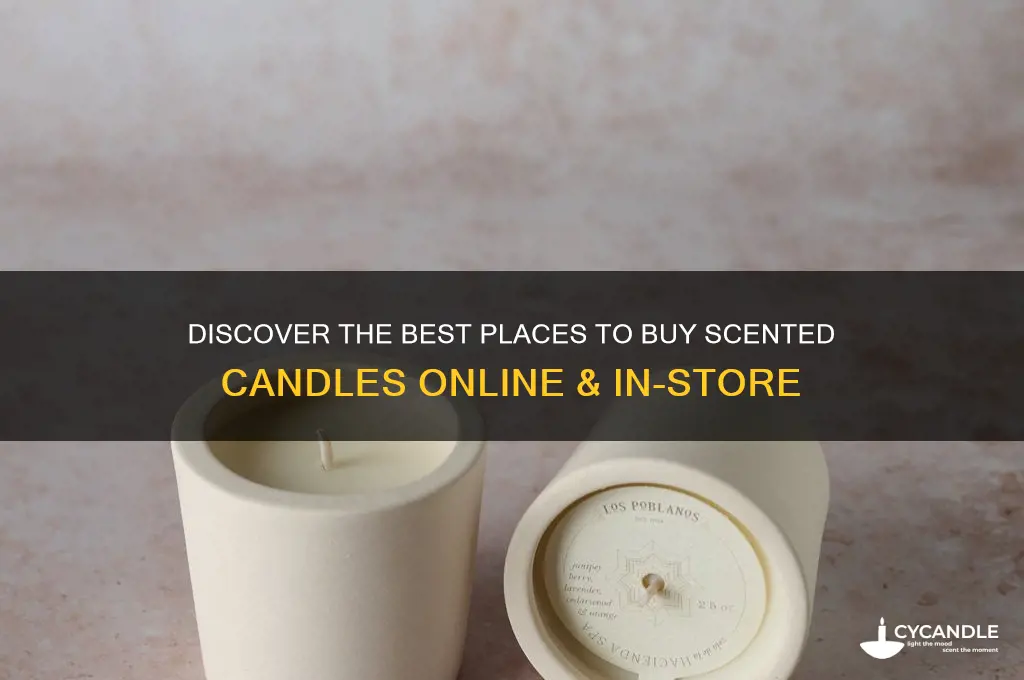 where to find scented candles