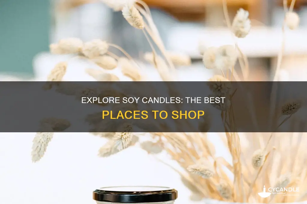 where to find soy candles