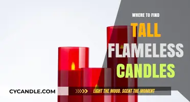 Best Places to Find Tall Flameless Candles
