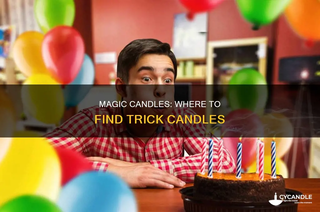 where to find trick candles