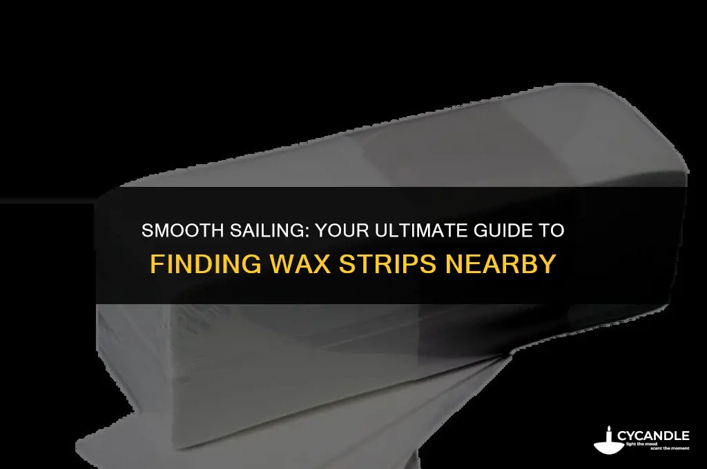 where to find wax strips