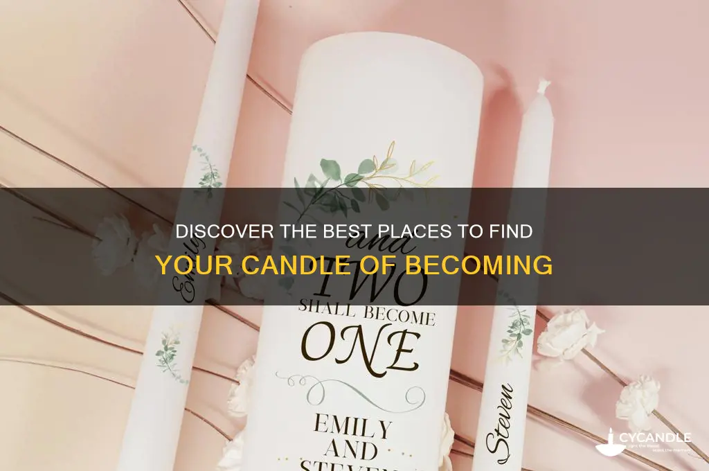where to get a candle of becoming
