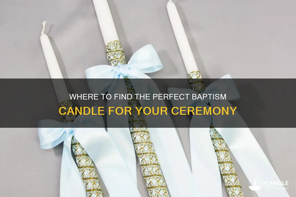 where to get baptism candle