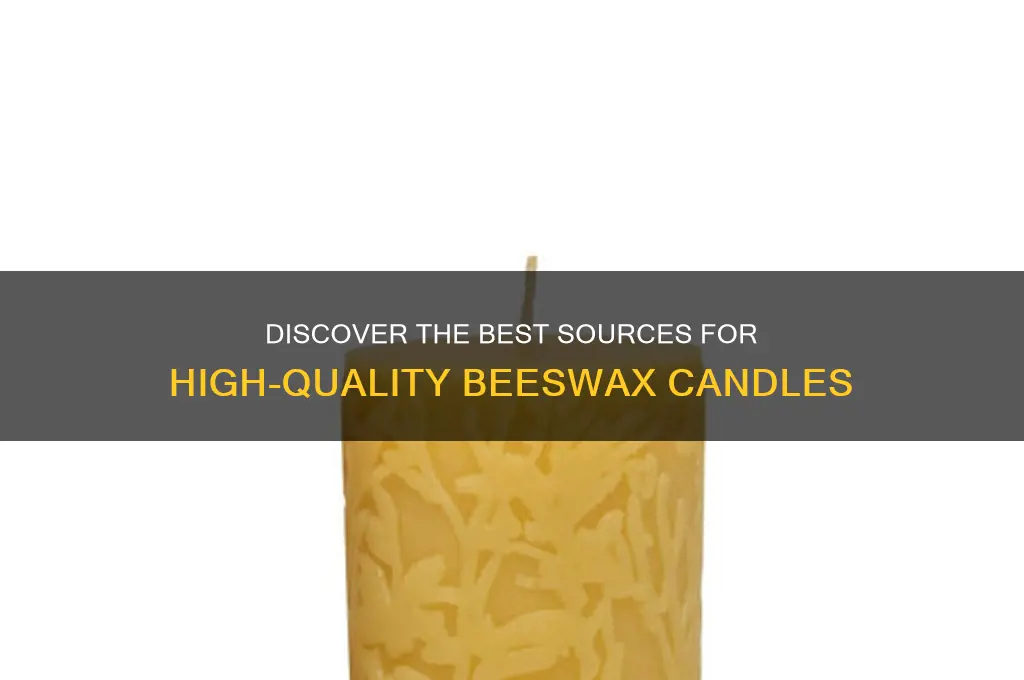 where to get beeswax candles