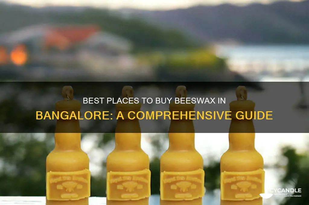 where to get beeswax in bangalore