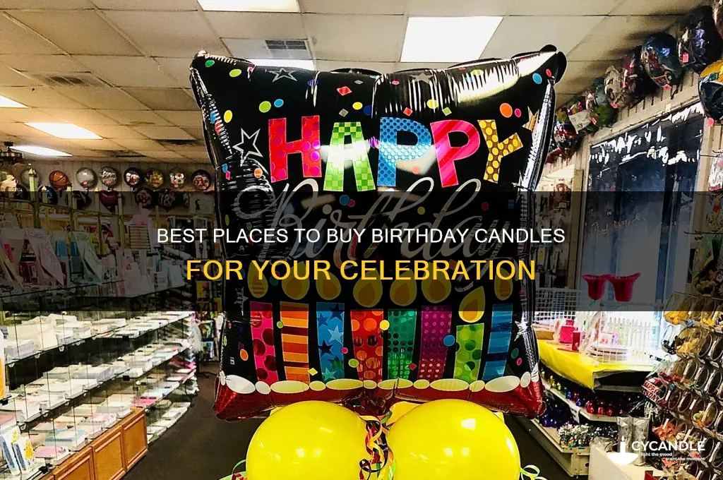 where to get birthday candles