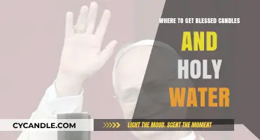 Sacred Supplies: Where to Find Blessed Candles and Holy Water