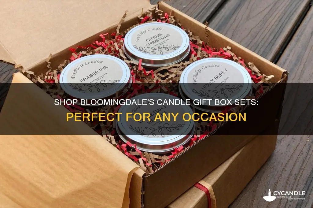 where to get candle gift box set bloomingdales