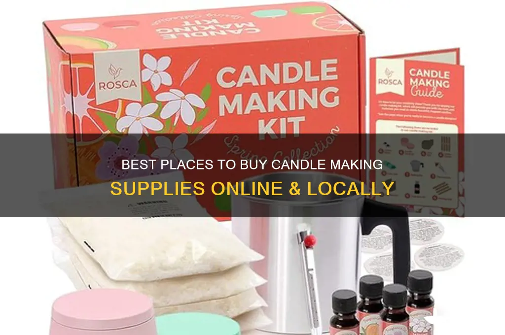 where to get candle making materials