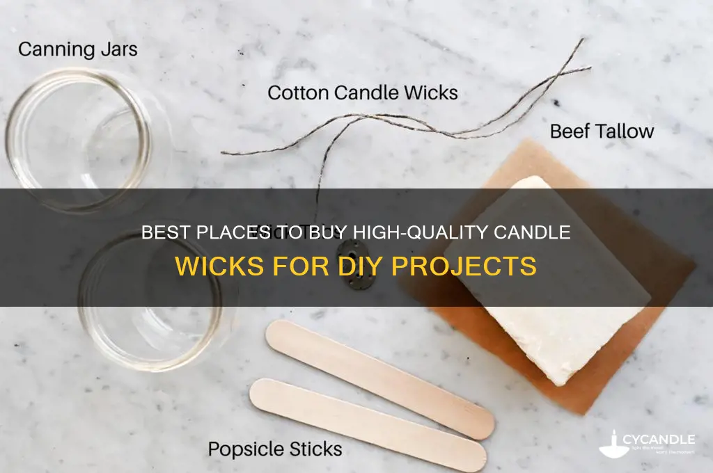 where to get candle wicks
