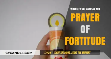 Best Places to Buy Candles for Your Prayer of Fortitude Ritual