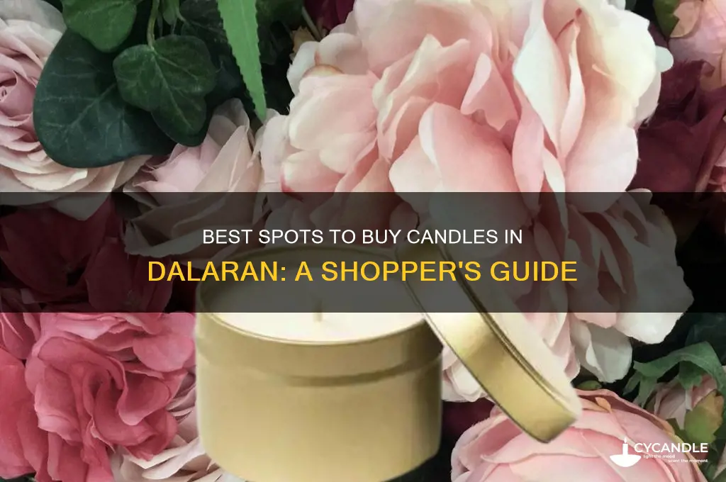 where to get candles in dalaran