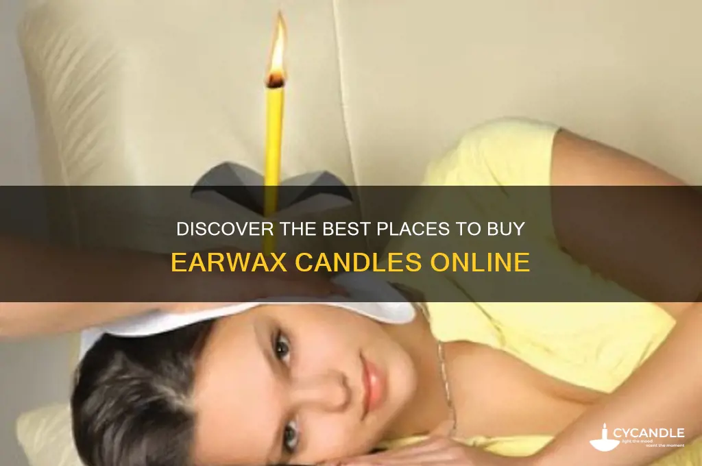 where to get earwax candle