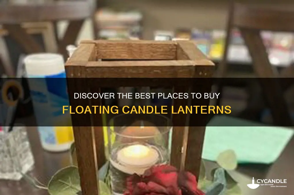 where to get floating candle lanterns