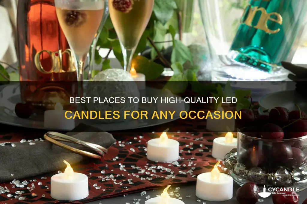 where to get good led candles