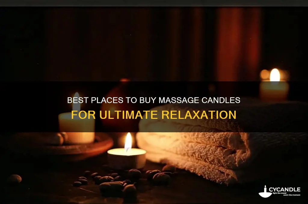 where to get massage candles