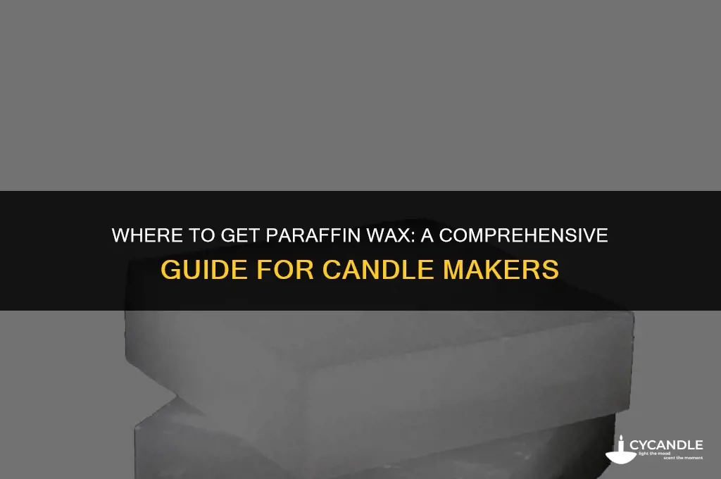 where to get paraffin wax