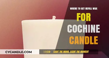 Where to Find Refill Wax for Your Cochine Candle