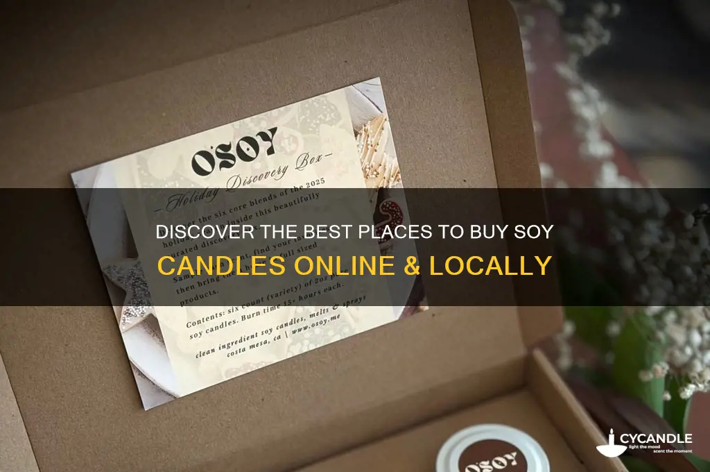 where to get soy candles