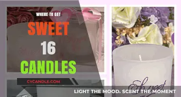 Sweet 16 Candles: Top Places to Find the Perfect Glow