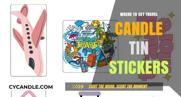 Travel Candle Tin Stickers: Top Sources for Customizable Designs
