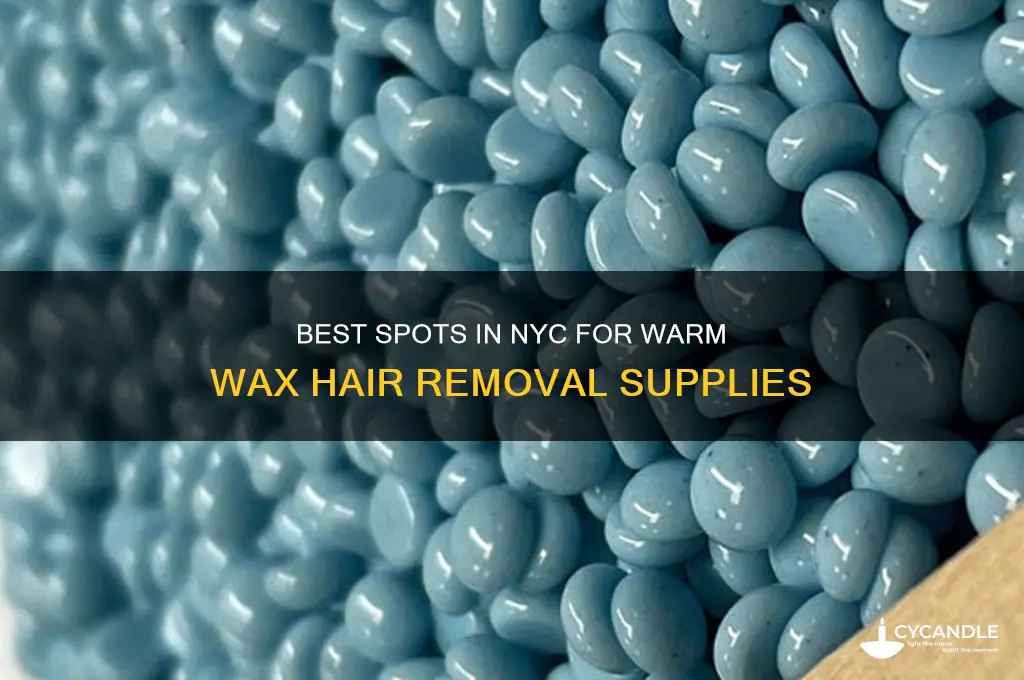 where to get warm wax for hair removal in nyc