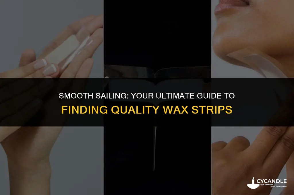 where to get wax strips