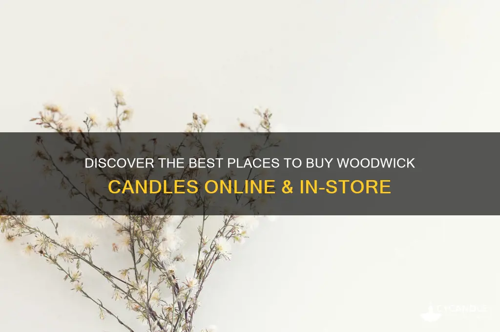 where to get woodwick candles