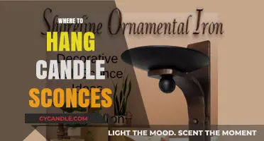 Candle Sconce Placement: Where Should They Go?