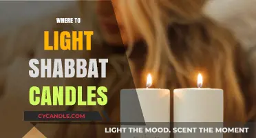 Where to Light Shabbat Candles: A Guide to Proper Placement