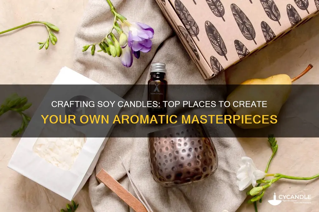 where to make soy candle