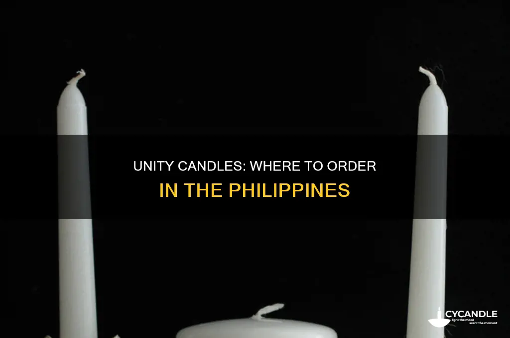 where to order unity candles in the philippines