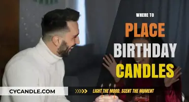 Birthday Candles: The Perfect Placement for a Festive Feel