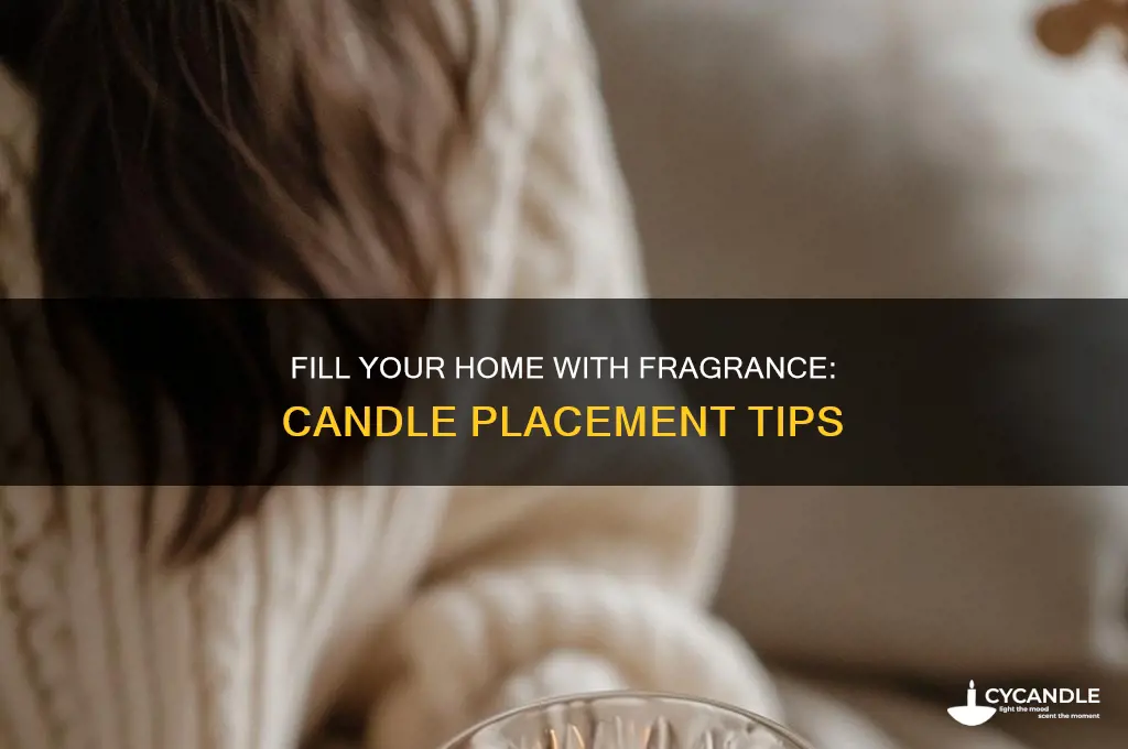 where to place candle to fill p rorom
