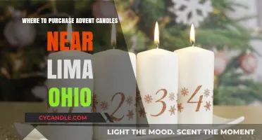 Find Advent Candles Near Lima, Ohio: Local Stores and Tips