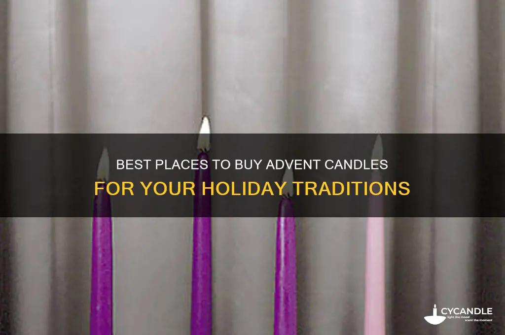 where to purchase advent candles